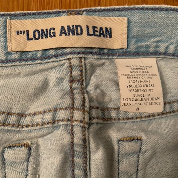 GAP Long and Lean Women's Flare Jeans--Rare Label - Picture 5 of 10